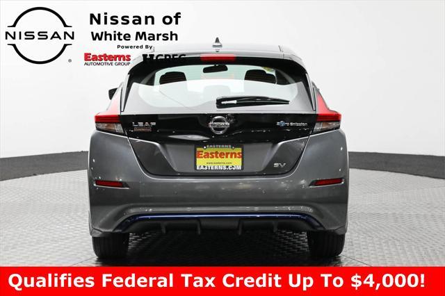 used 2022 Nissan Leaf car, priced at $18,490