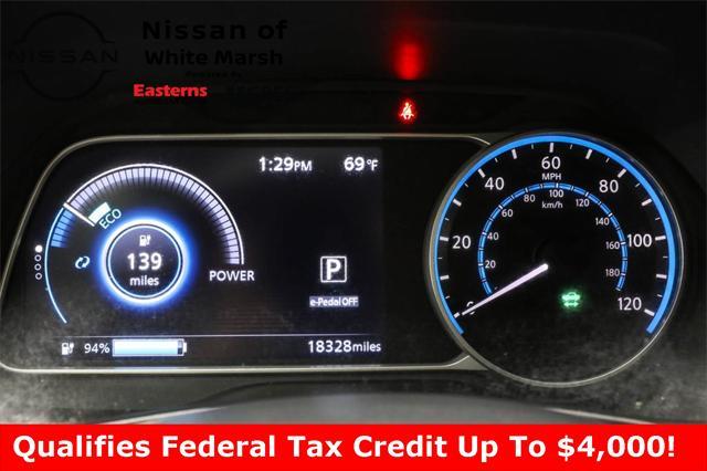 used 2022 Nissan Leaf car, priced at $18,490