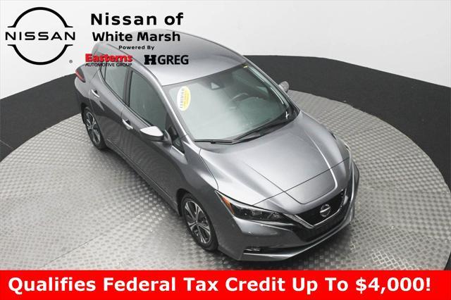 used 2022 Nissan Leaf car, priced at $18,490