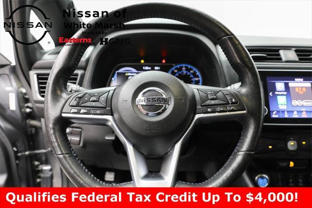 used 2022 Nissan Leaf car, priced at $18,490