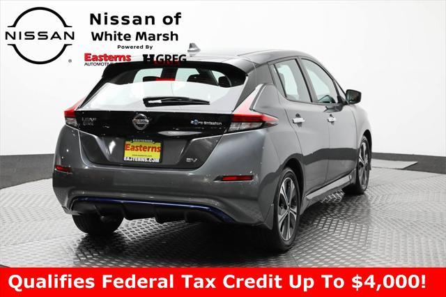 used 2022 Nissan Leaf car, priced at $18,490