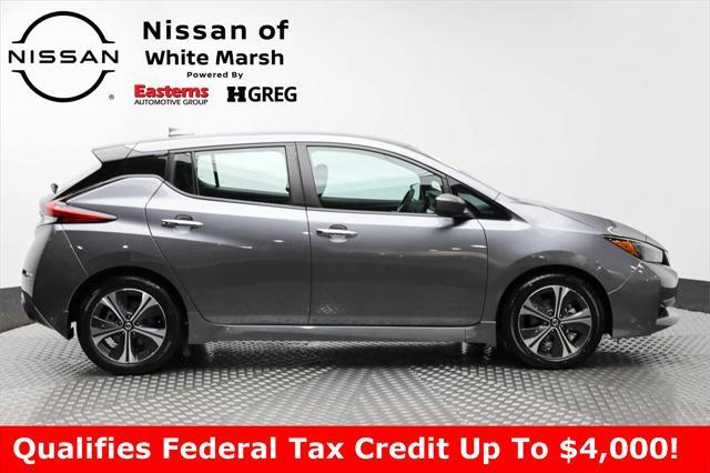 used 2022 Nissan Leaf car, priced at $18,490