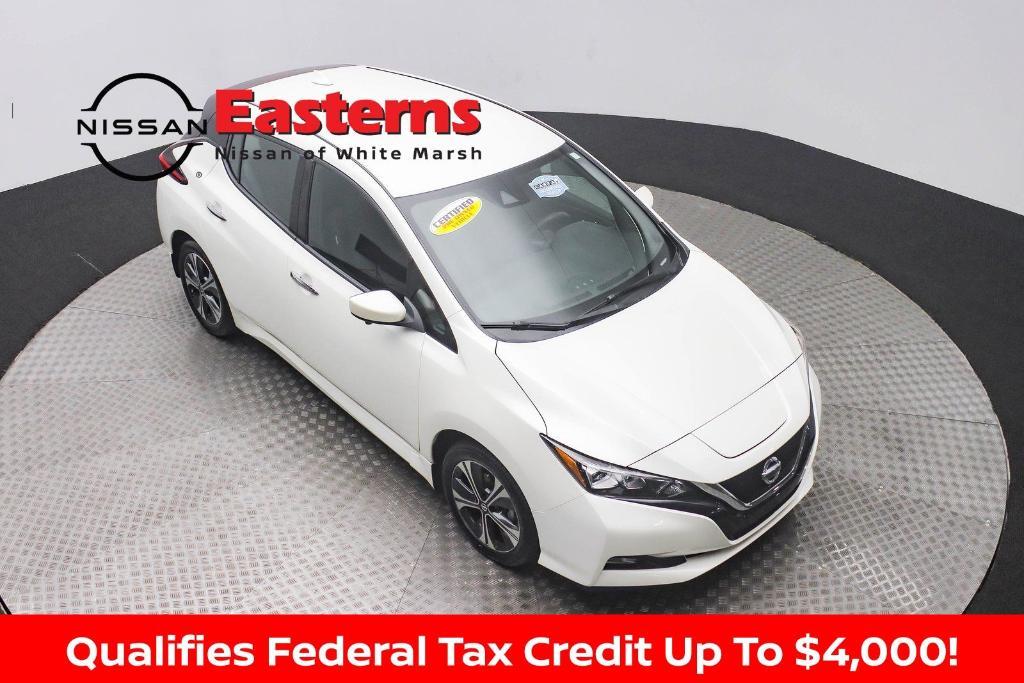 used 2022 Nissan Leaf car, priced at $20,490