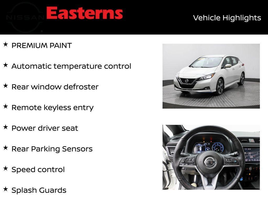 used 2022 Nissan Leaf car, priced at $20,490