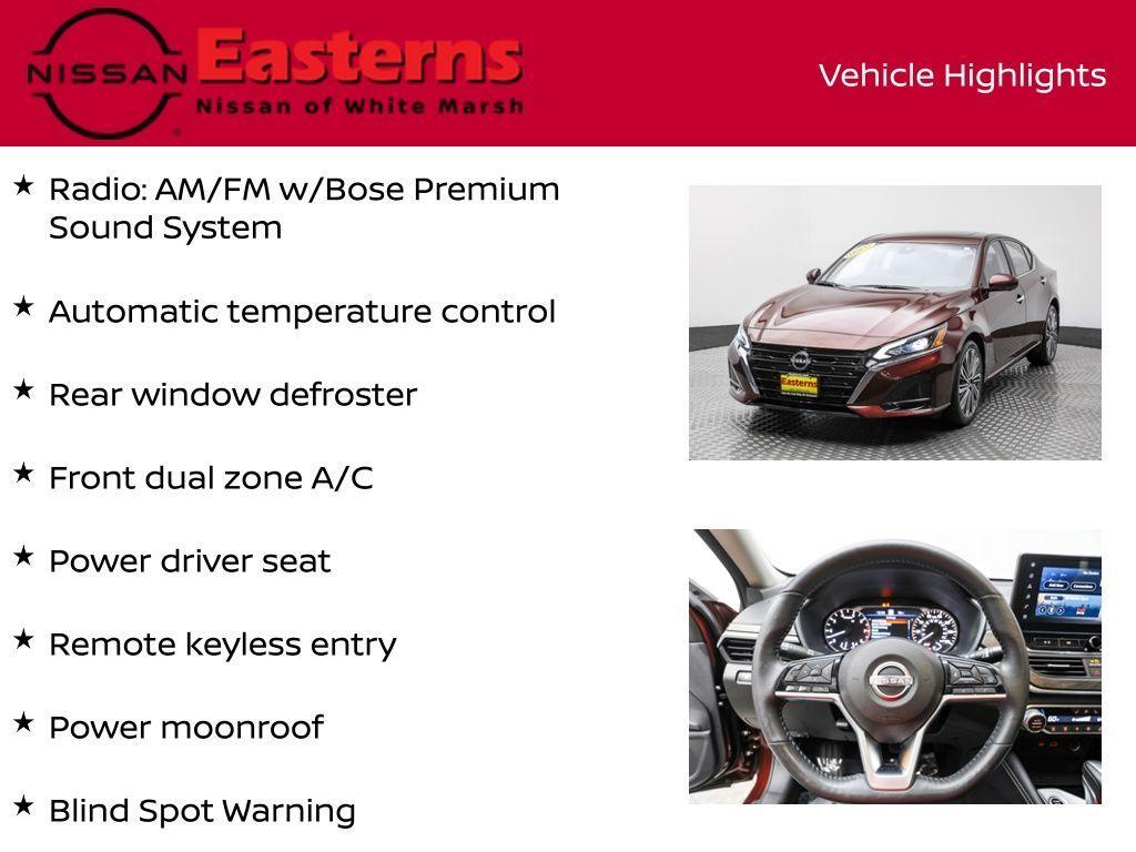 used 2023 Nissan Altima car, priced at $25,475