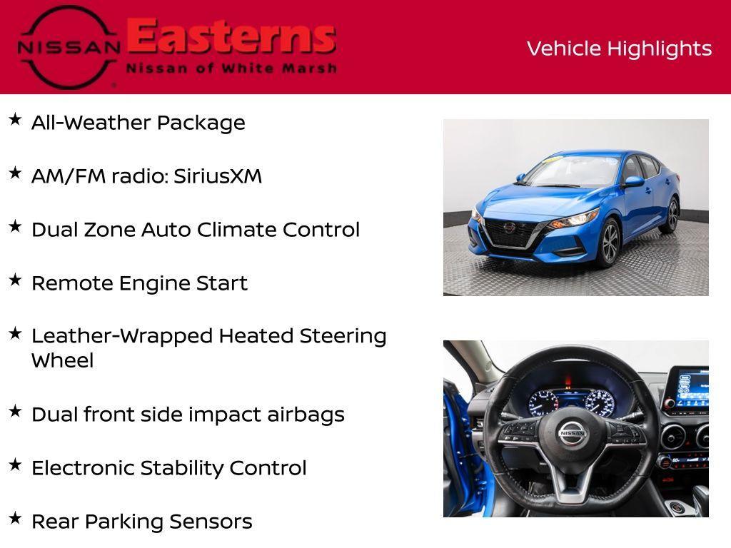 used 2023 Nissan Sentra car, priced at $19,375