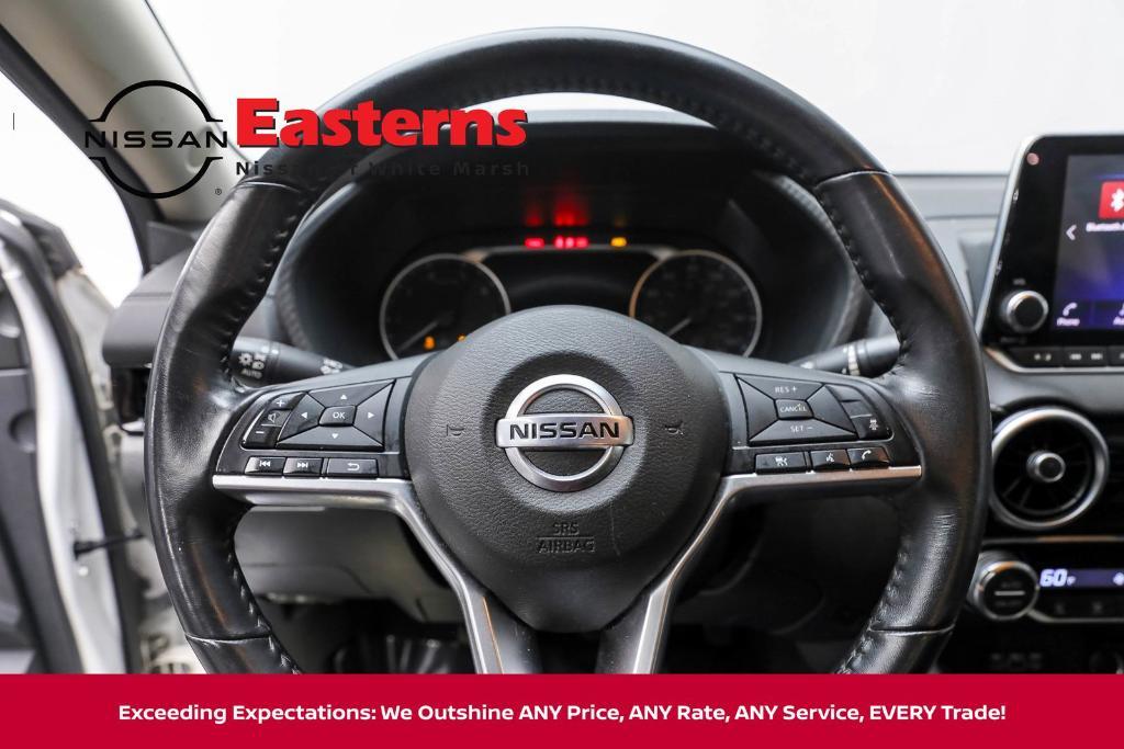 used 2021 Nissan Sentra car, priced at $15,500