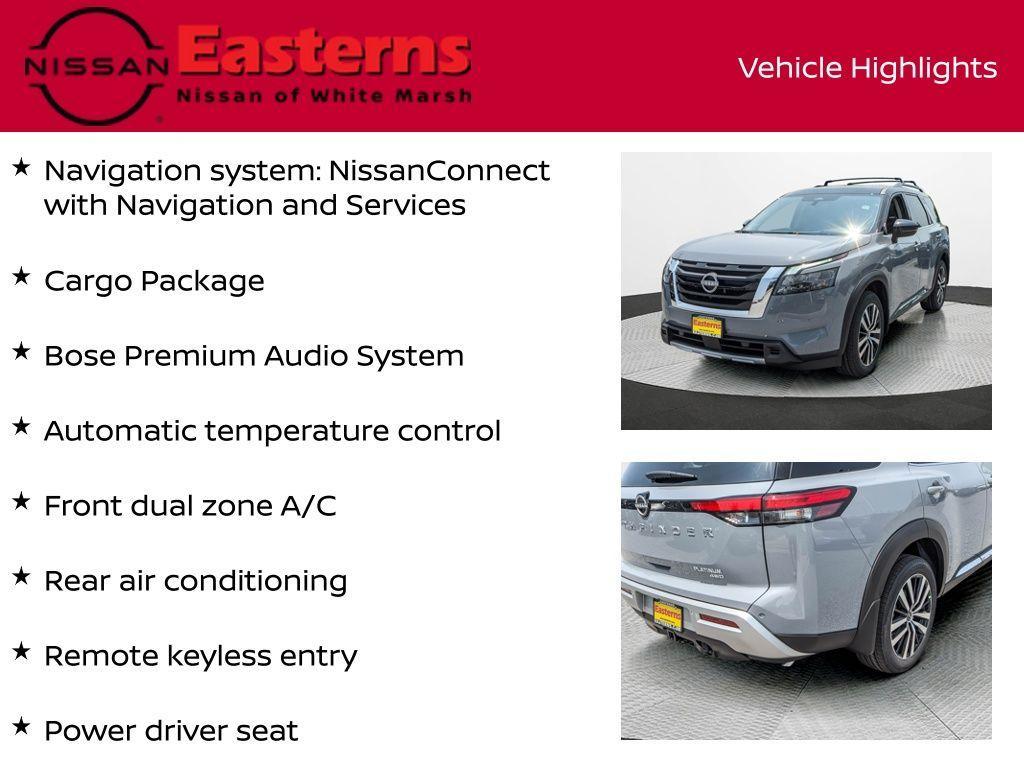 new 2025 Nissan Pathfinder car, priced at $46,365