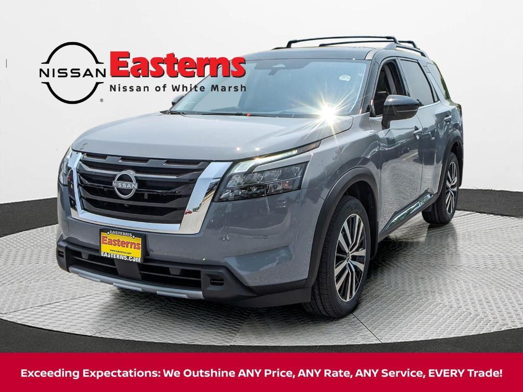 new 2025 Nissan Pathfinder car, priced at $46,365