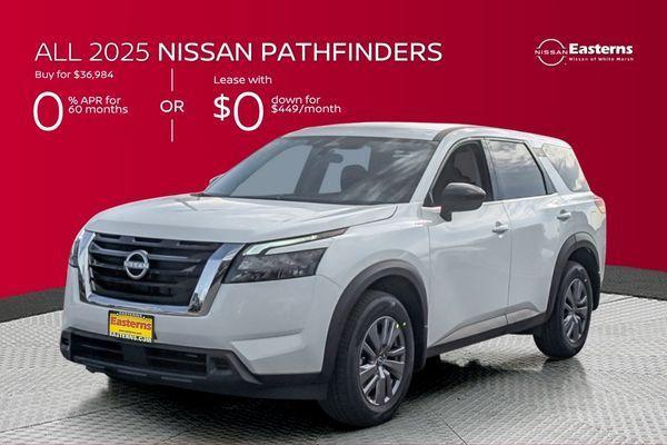 new 2025 Nissan Pathfinder car, priced at $46,365