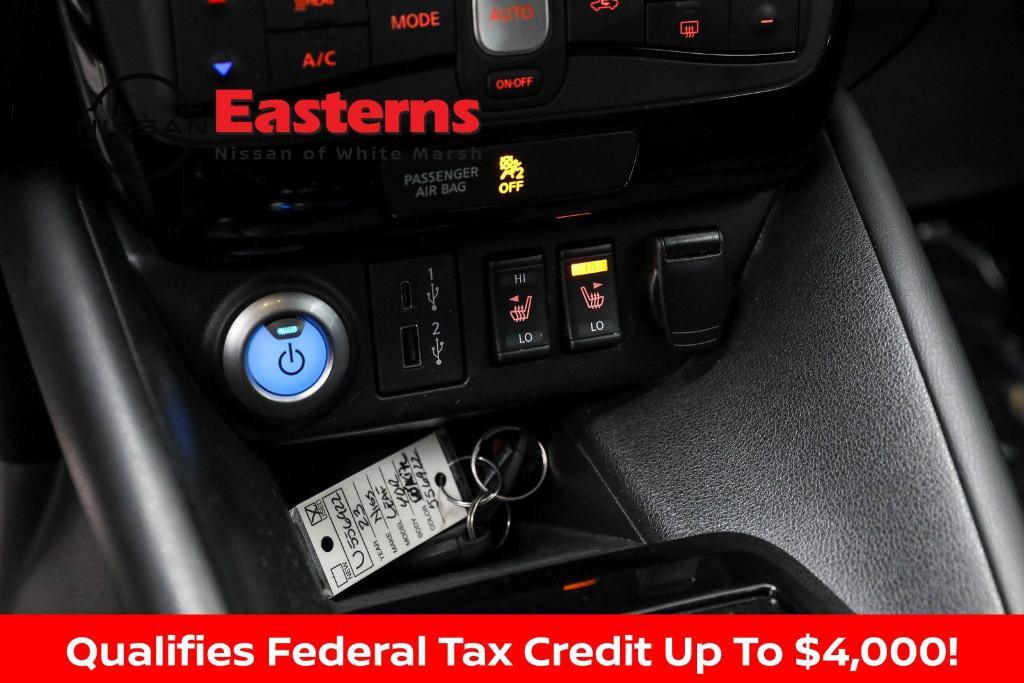 used 2023 Nissan Leaf car, priced at $20,490