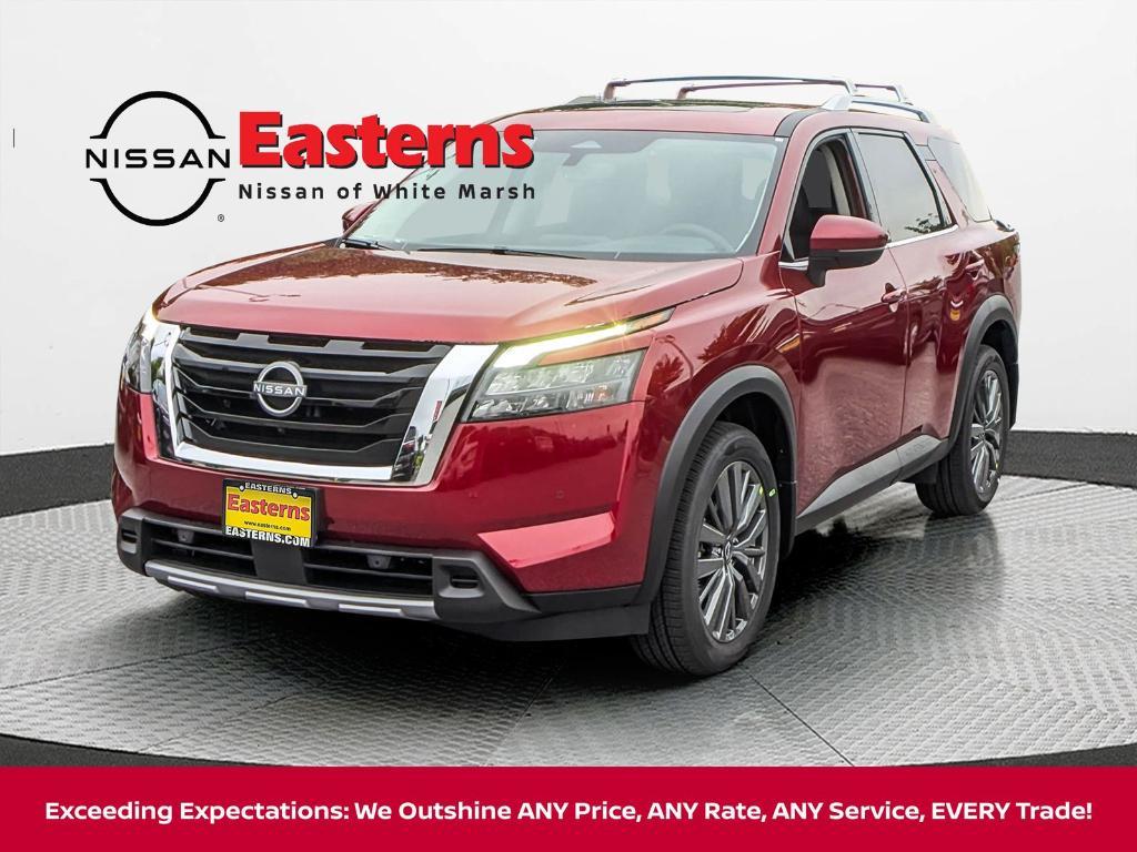 new 2025 Nissan Pathfinder car, priced at $42,723