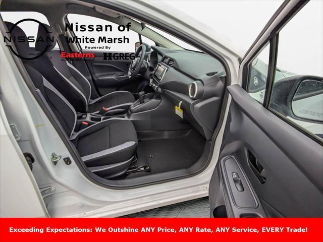 new 2025 Nissan Versa car, priced at $20,130