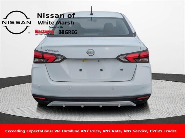 new 2025 Nissan Versa car, priced at $20,130