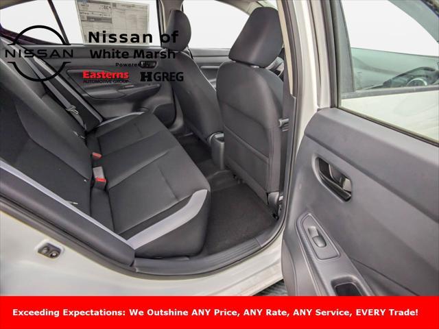 new 2025 Nissan Versa car, priced at $20,130