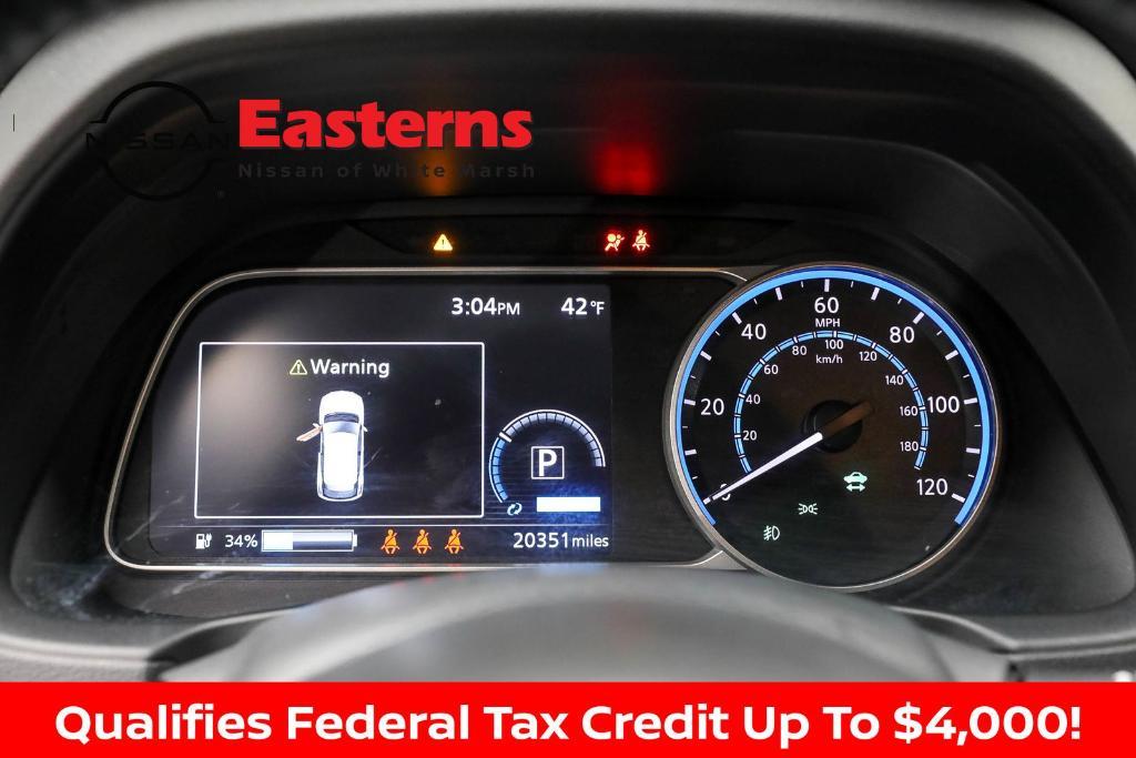 used 2023 Nissan Leaf car, priced at $19,875