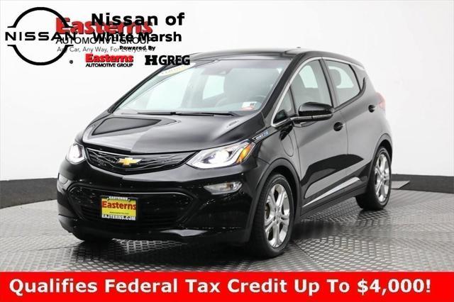 used 2021 Chevrolet Bolt EV car, priced at $17,750