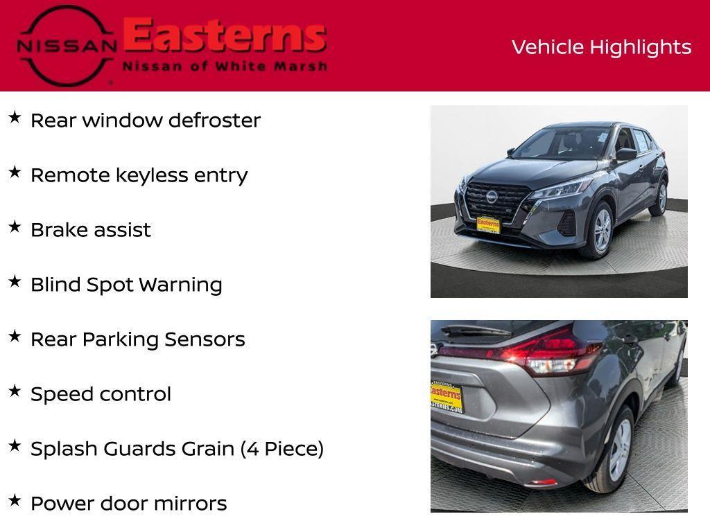 new 2025 Nissan Kicks Play car, priced at $21,304