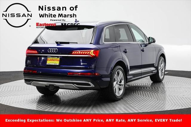 used 2021 Audi Q7 car, priced at $31,490