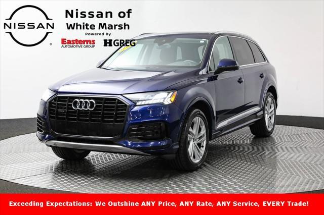 used 2021 Audi Q7 car, priced at $31,490