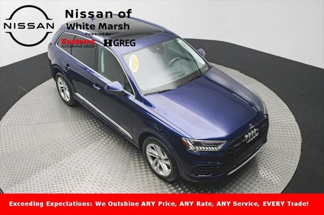 used 2021 Audi Q7 car, priced at $31,490