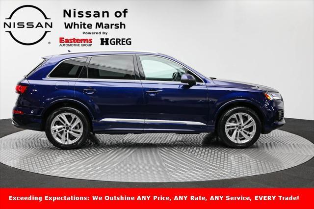 used 2021 Audi Q7 car, priced at $31,490