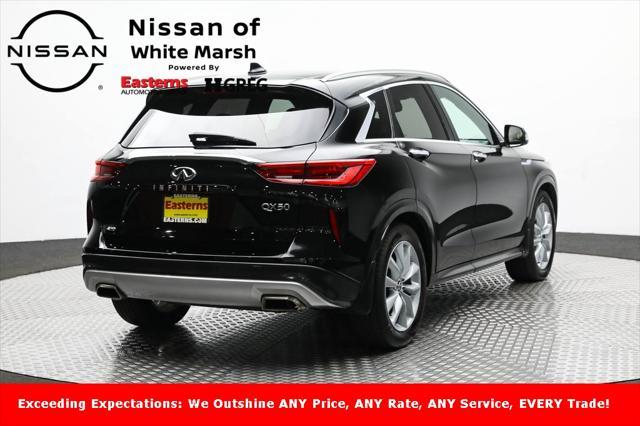 used 2021 INFINITI QX50 car, priced at $23,490