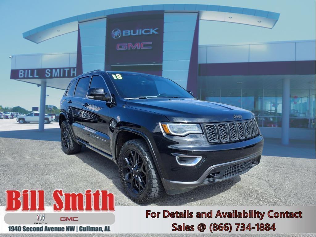 used 2018 Jeep Grand Cherokee car, priced at $18,987