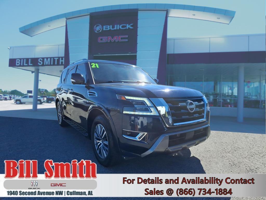 used 2021 Nissan Armada car, priced at $25,495