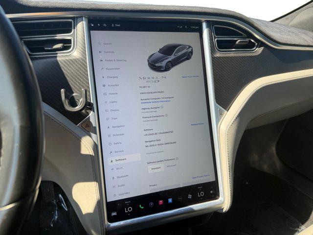 used 2015 Tesla Model S car, priced at $16,199