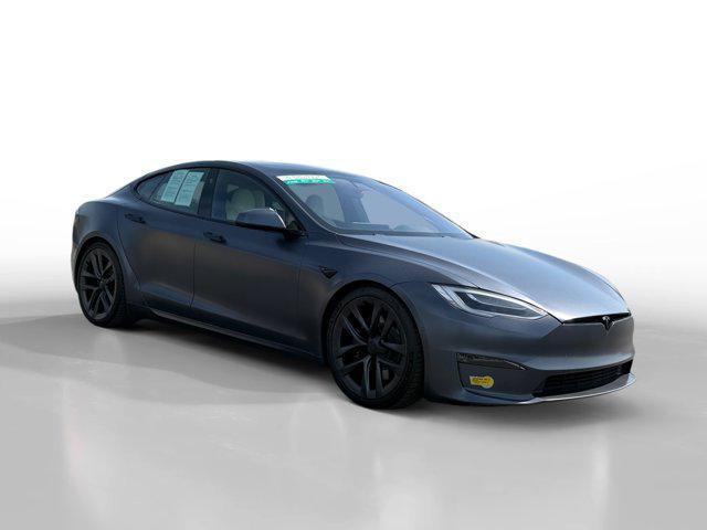 used 2021 Tesla Model S car, priced at $51,299