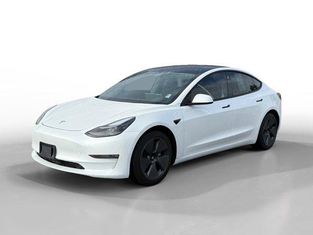 used 2022 Tesla Model 3 car, priced at $27,499