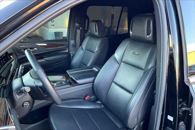 used 2023 Cadillac Escalade car, priced at $72,886