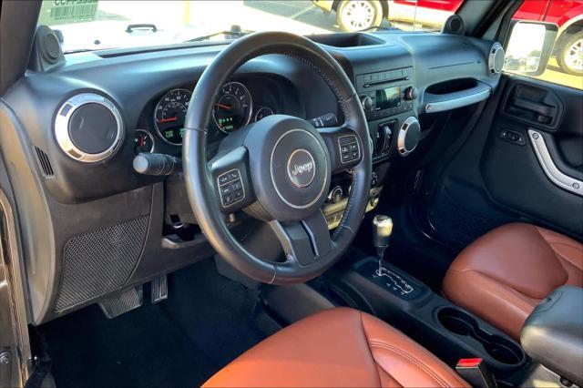 used 2014 Jeep Wrangler Unlimited car, priced at $18,400