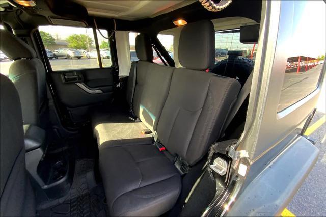 used 2017 Jeep Wrangler Unlimited car, priced at $20,600