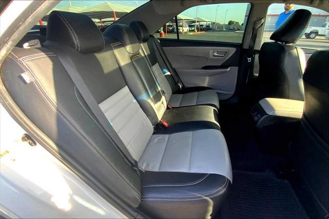 used 2015 Toyota Camry car, priced at $18,000