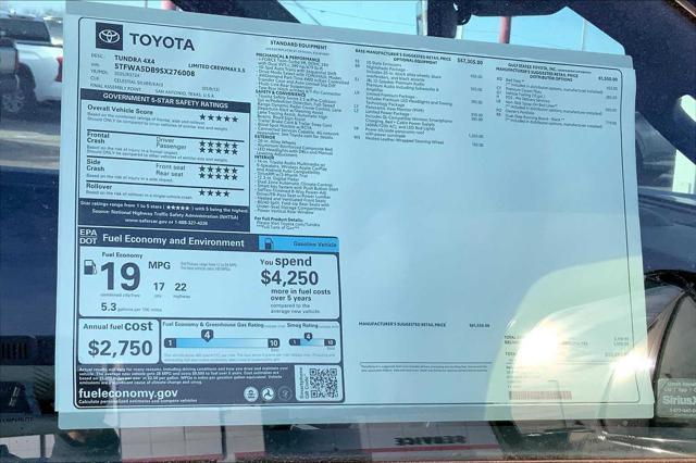 new 2025 Toyota Tundra car, priced at $65,663