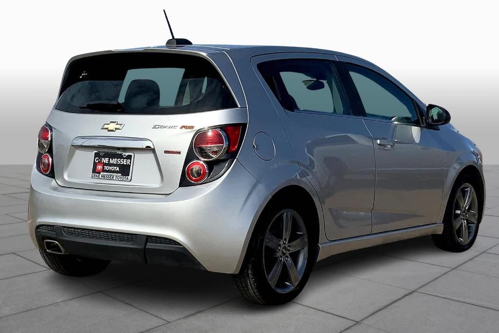 used 2015 Chevrolet Sonic car, priced at $7,900
