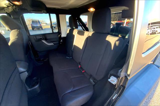 used 2014 Jeep Wrangler Unlimited car, priced at $17,886