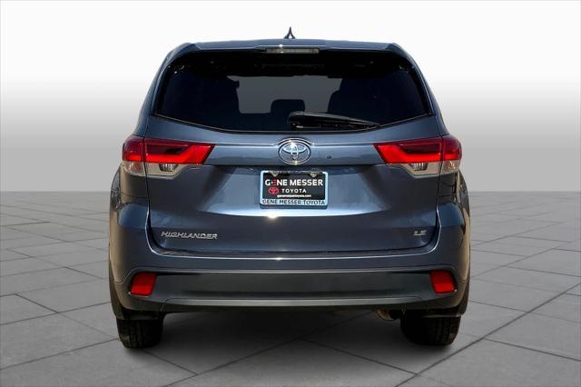 used 2019 Toyota Highlander car, priced at $22,600