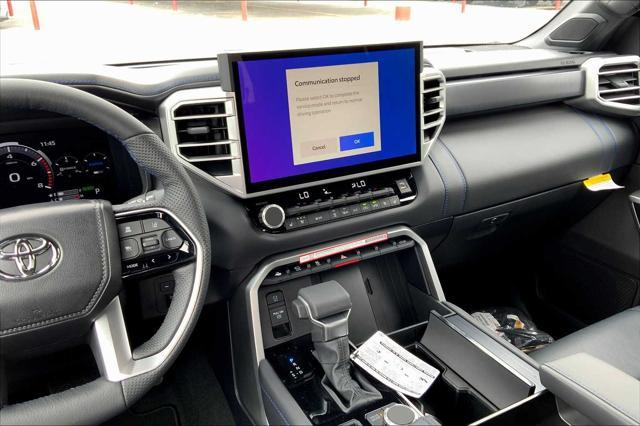 new 2025 Toyota Tundra Hybrid car, priced at $78,378