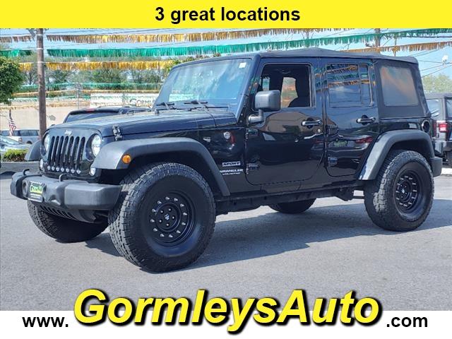 used 2017 Jeep Wrangler Unlimited car, priced at $21,755