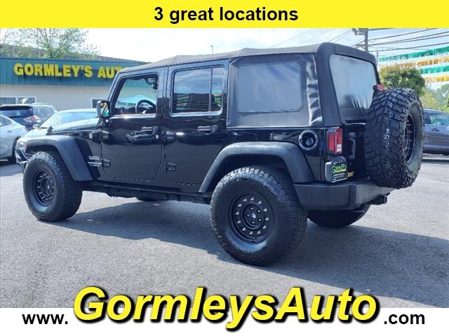 used 2017 Jeep Wrangler Unlimited car, priced at $21,755