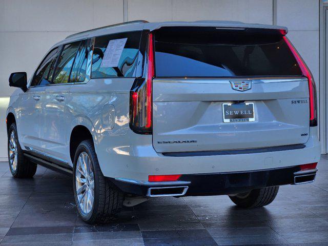 used 2022 Cadillac Escalade ESV car, priced at $63,489