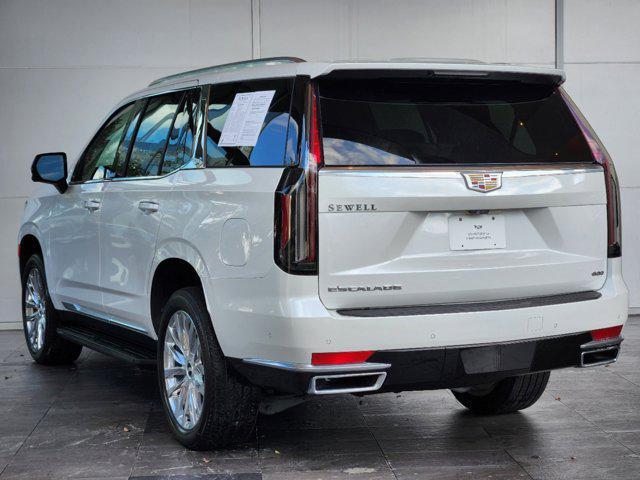 used 2023 Cadillac Escalade car, priced at $79,998