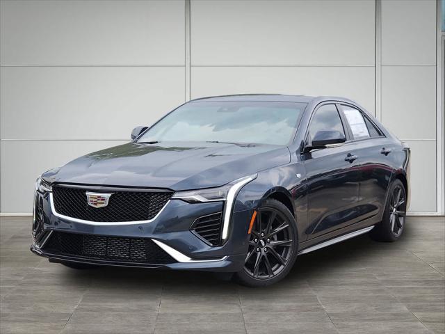 new 2025 Cadillac CT4 car, priced at $47,835