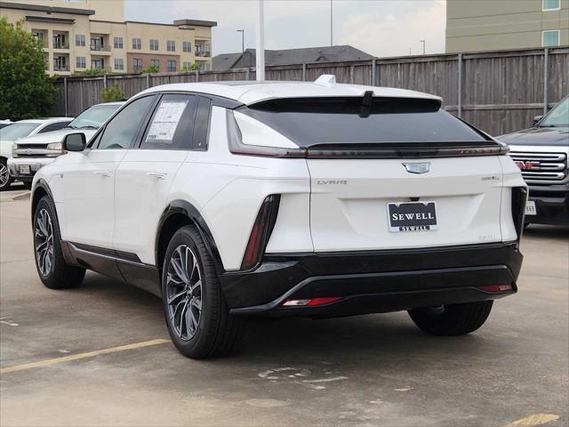 new 2025 Cadillac LYRIQ car, priced at $70,695
