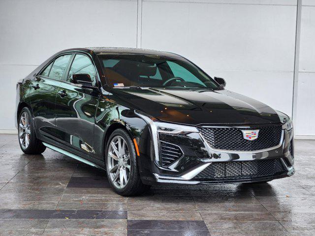 new 2025 Cadillac CT4 car, priced at $46,240