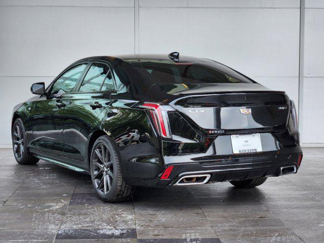 new 2025 Cadillac CT4 car, priced at $45,110