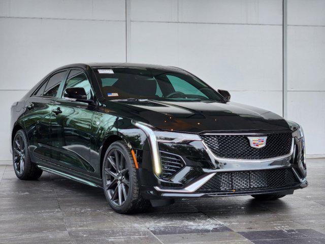 new 2025 Cadillac CT4 car, priced at $45,110